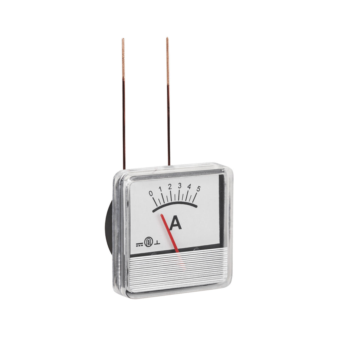Analoges Amperemeter 5A WP05 quadratisch zur Messung von Gleichstrom