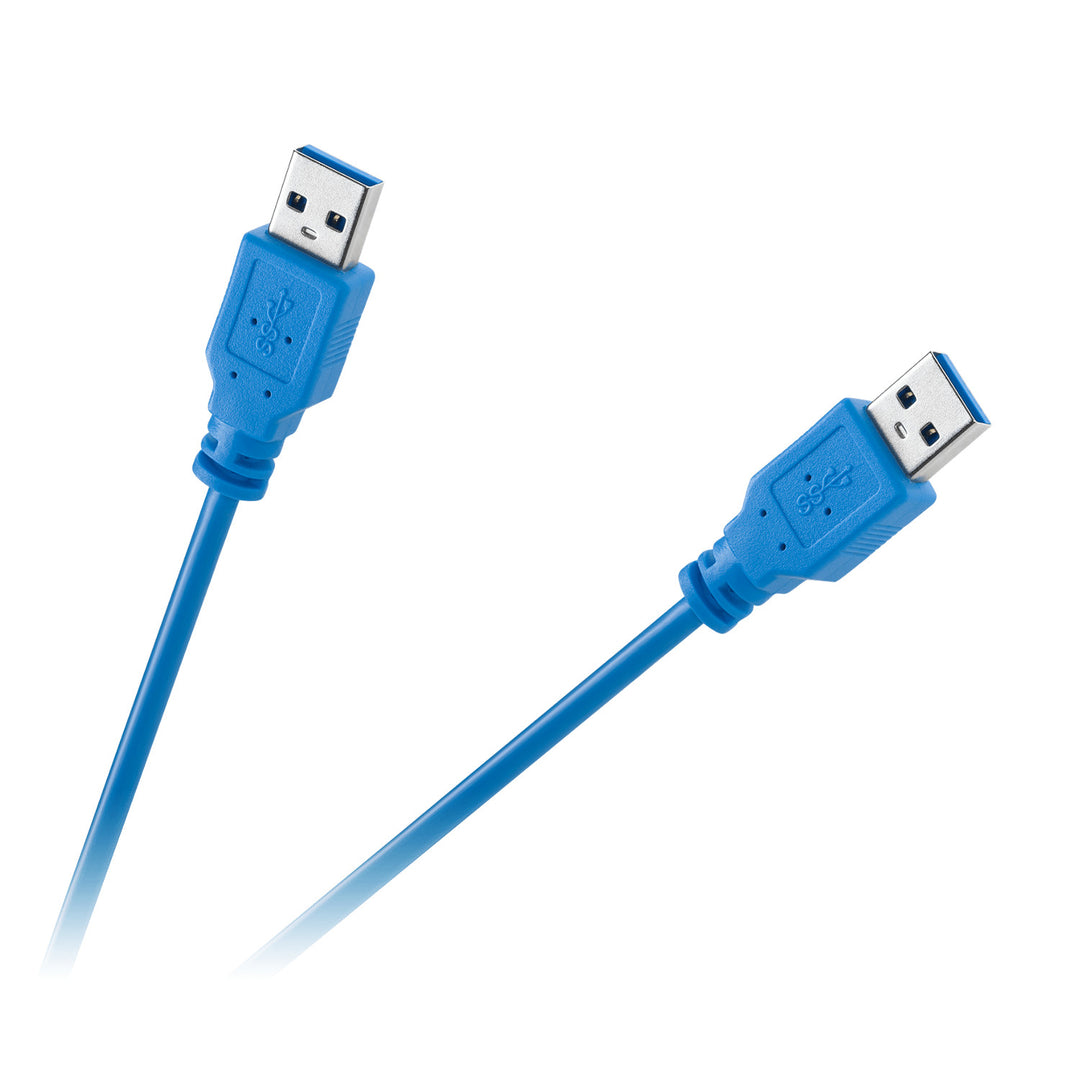 Kabel USB 3.0 AM auf AM 1,8m blau KPO2900