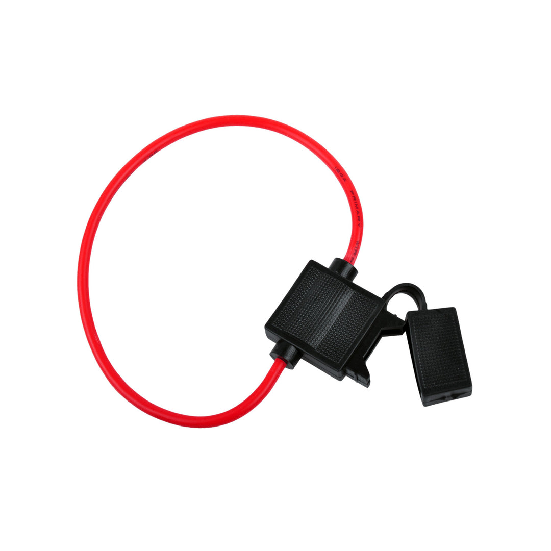 Messer-Sicherungssockel (20mm) mit 2,5mm Kabel