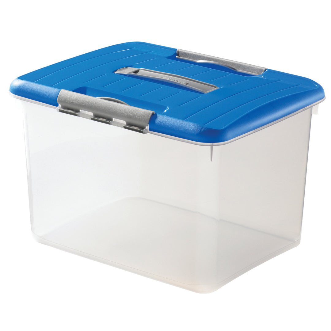 Curver Optima 30L Transparenter Behälter mit Griff