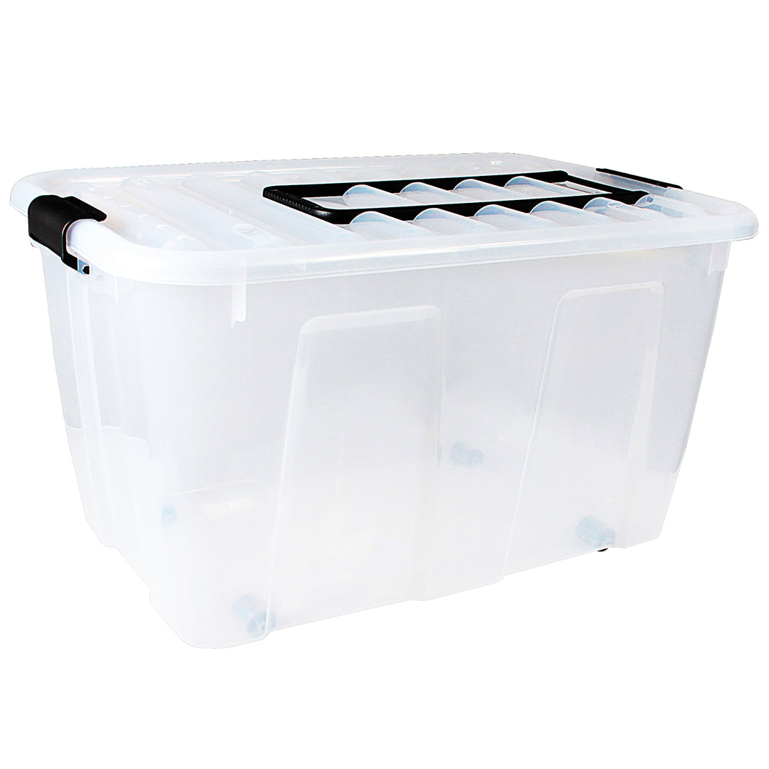 Aufbewahrungsbox Kiste Behälter Plast Team HomeBox 85L