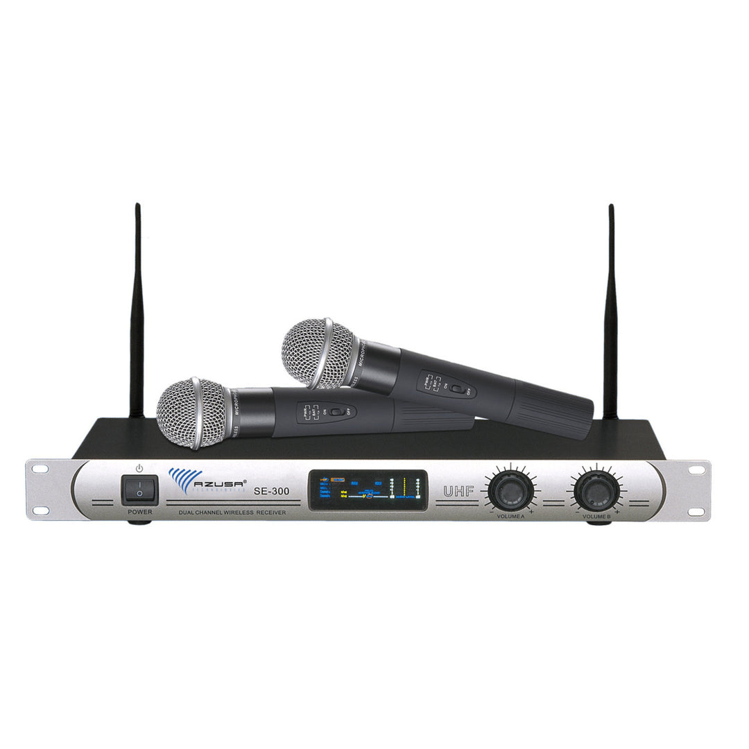 UHF Drahtloses Mikrofon SE-300 2 Kanäle Azusa MIK0056