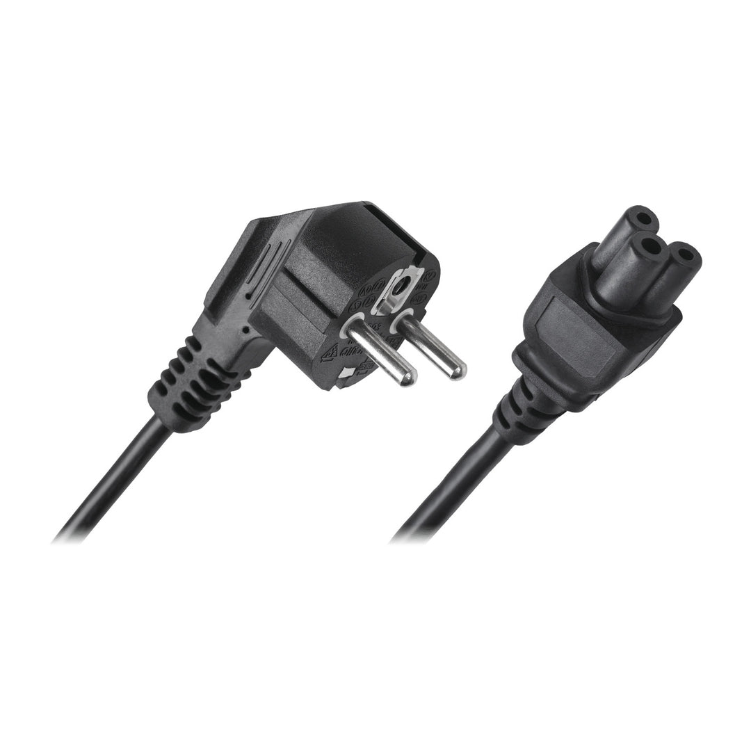 Clover Stromkabel für Laptop 1.5m schwarz