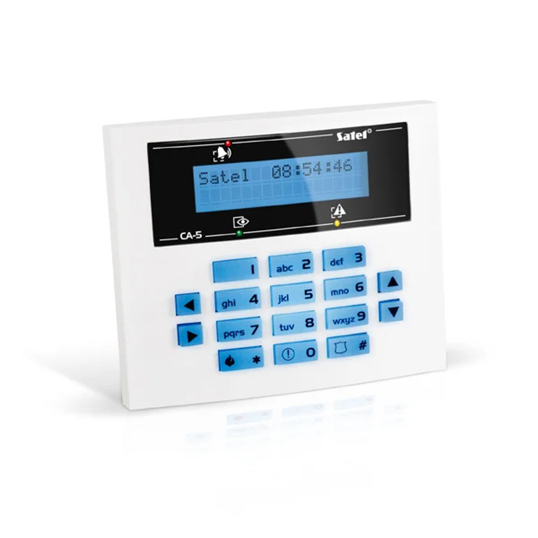 Tastenfeld LCD-Tastatur CA5 Satel Bedienfeld blau