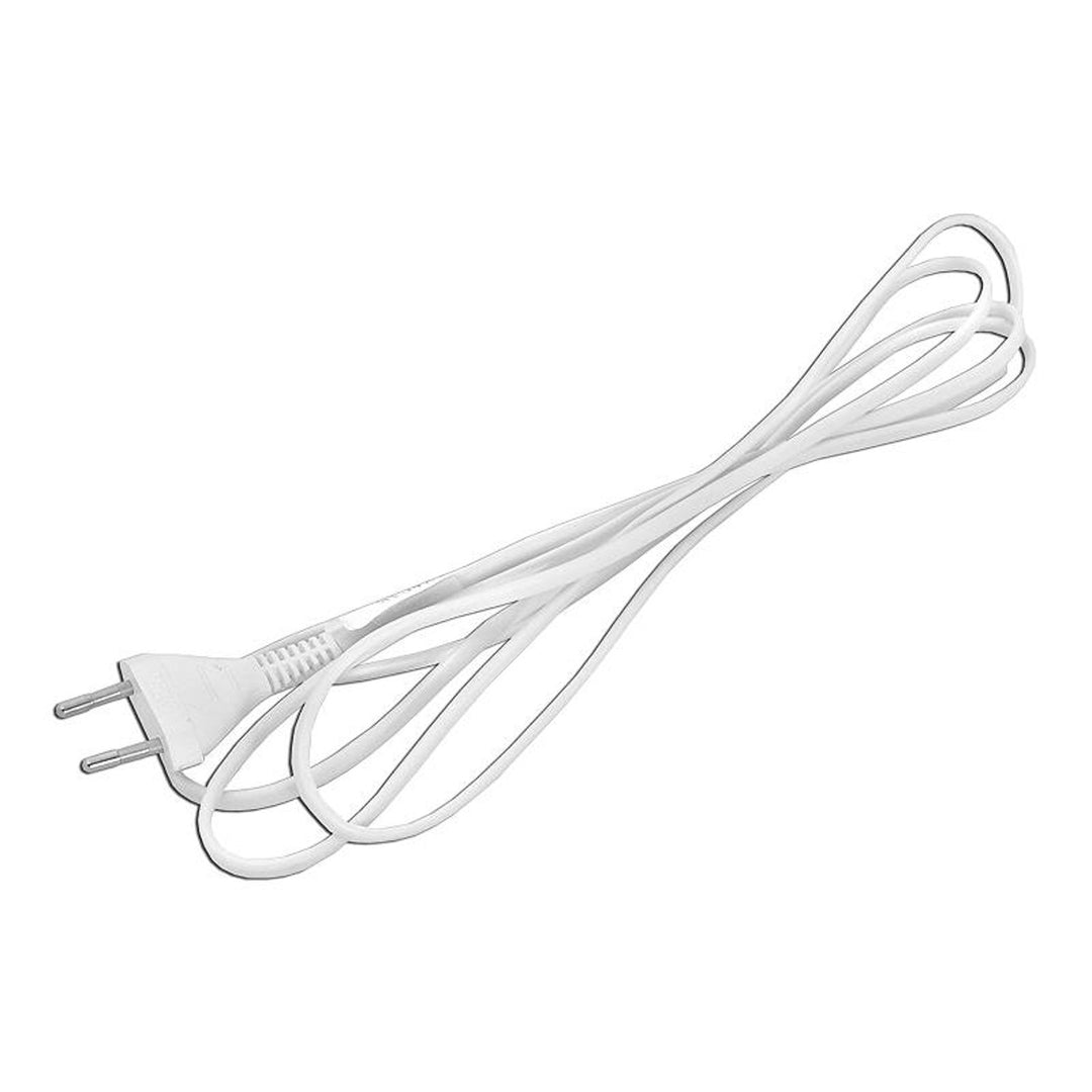 Stromkabel 2x 0.5mm 2m ohne Ende weiss LXAC16
