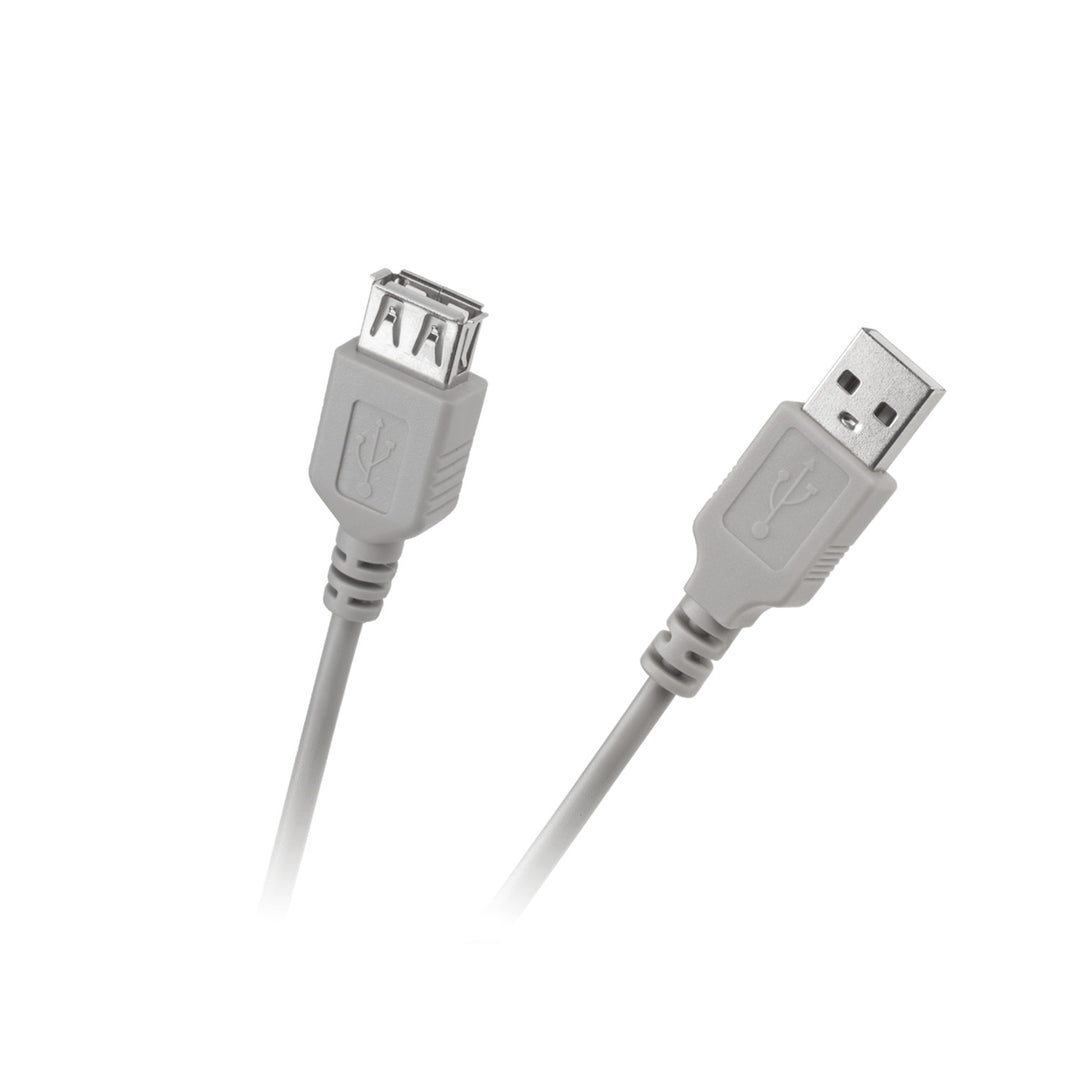 Verlängerungskabel USB-Steckdose Typ A 5m grau KPO2783-5