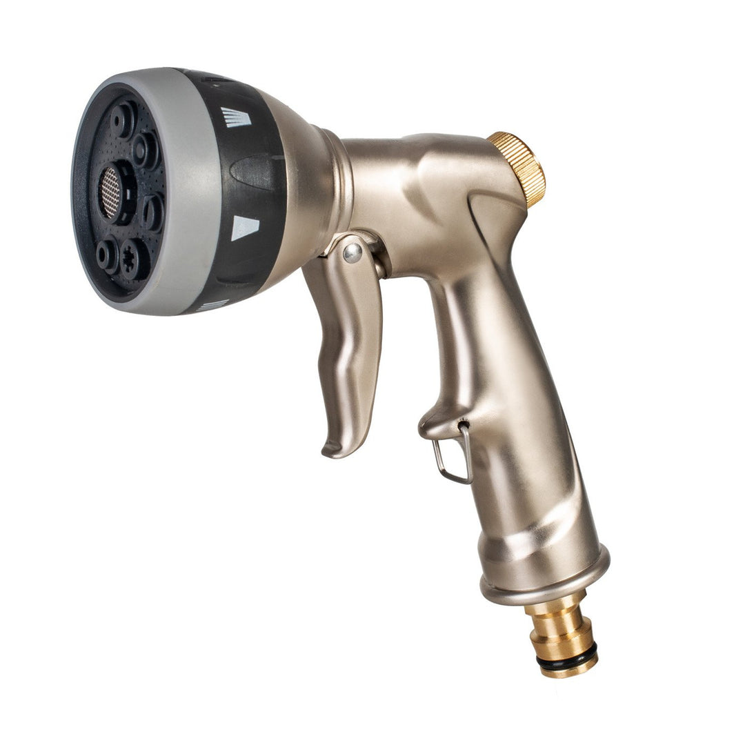 Cellfast Sprinkler, pistolenförmig, 7-Funktionen, Messing, BRASS