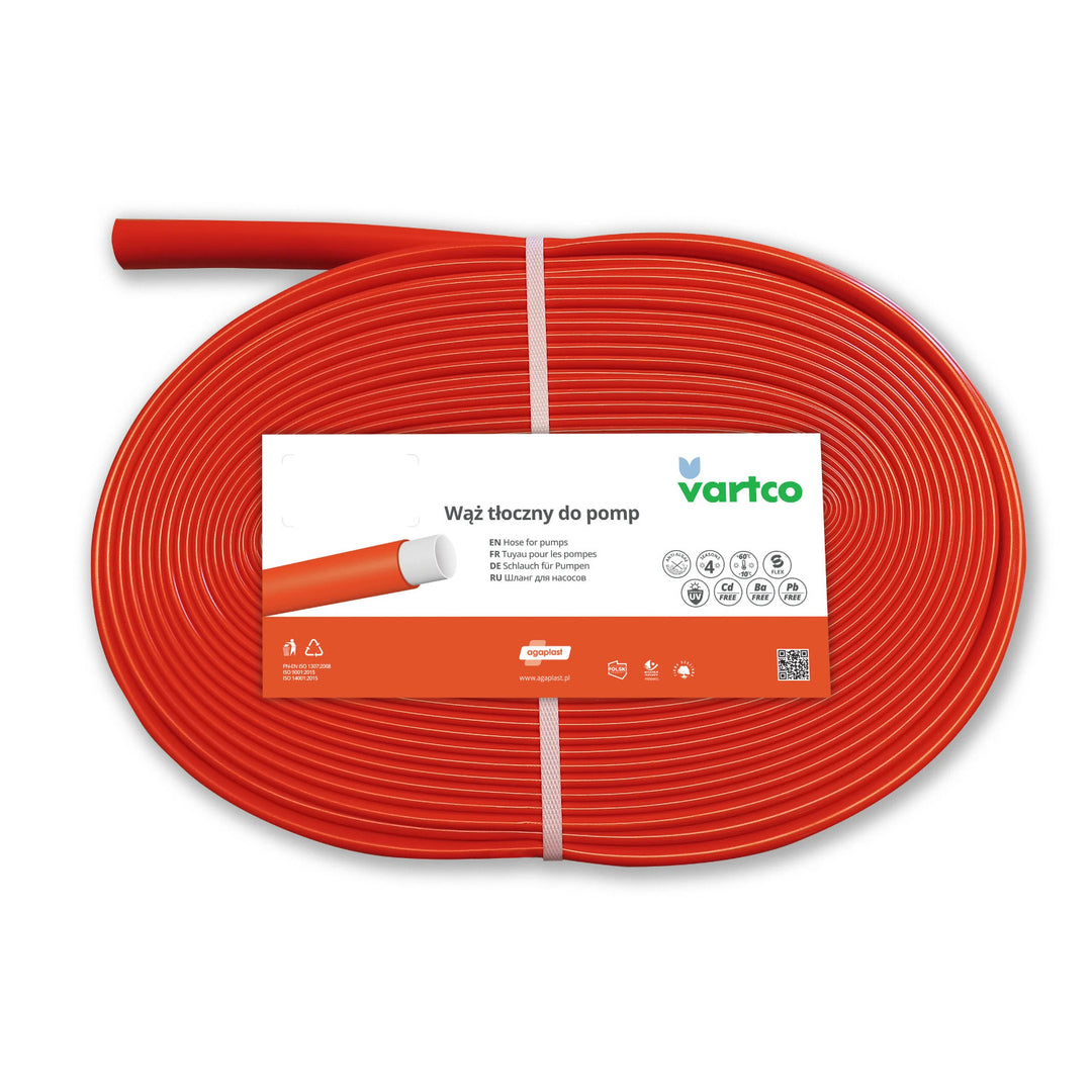 Förderschlauch für Vartco-Pumpen, Innendurchmesser, 32 mm, Länge 20m, 1111320020