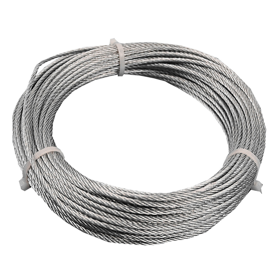 Stop Sun Drahtseil, verzinkt, 2 mm/20 mb, 6X7+FC, 3 Spulen