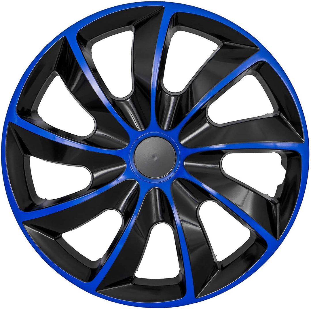 Universal Radkappe 16'' NRM Quad Bicolor blau/schwarz 1 Stück
