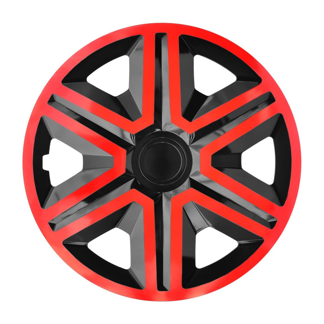 NRM Action Doublecolor rot/schwarz 15" Universal Radkappe 1 Stück