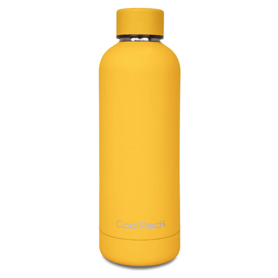 Coolpack Thermoflasche, 500ml, Edelstahl, gelb, Bonet Z23005