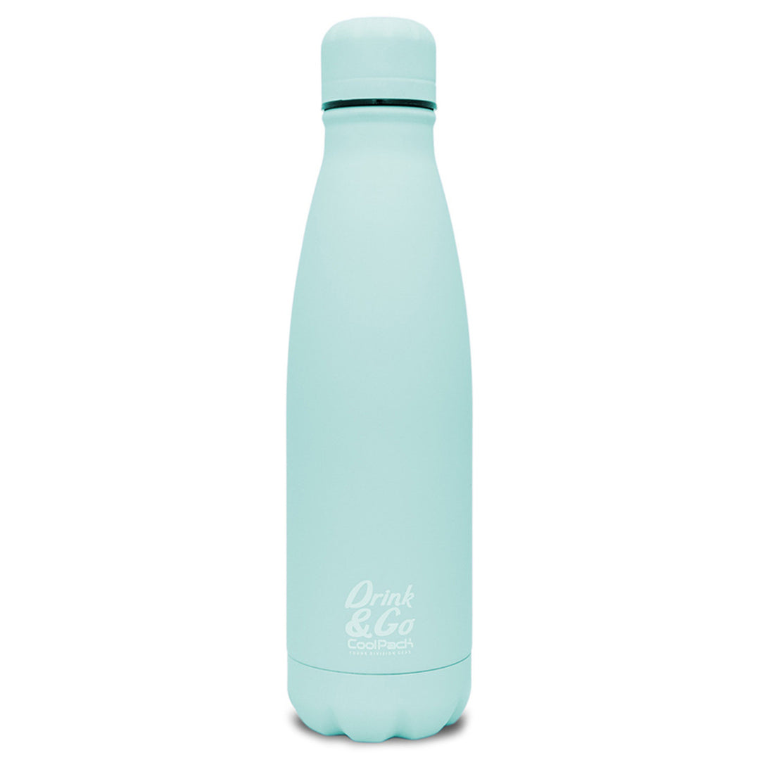 Coolpack Thermoflasche, 0.5L, Edelstahl, mint, Drink & Go Z04645