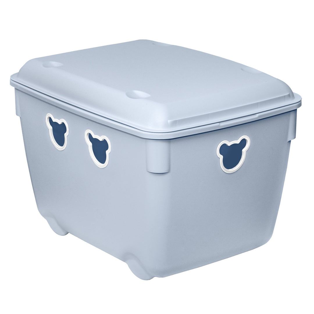 Branq Spielzeugeimer, 40l, langlebig, blau, Bär Kunststoff