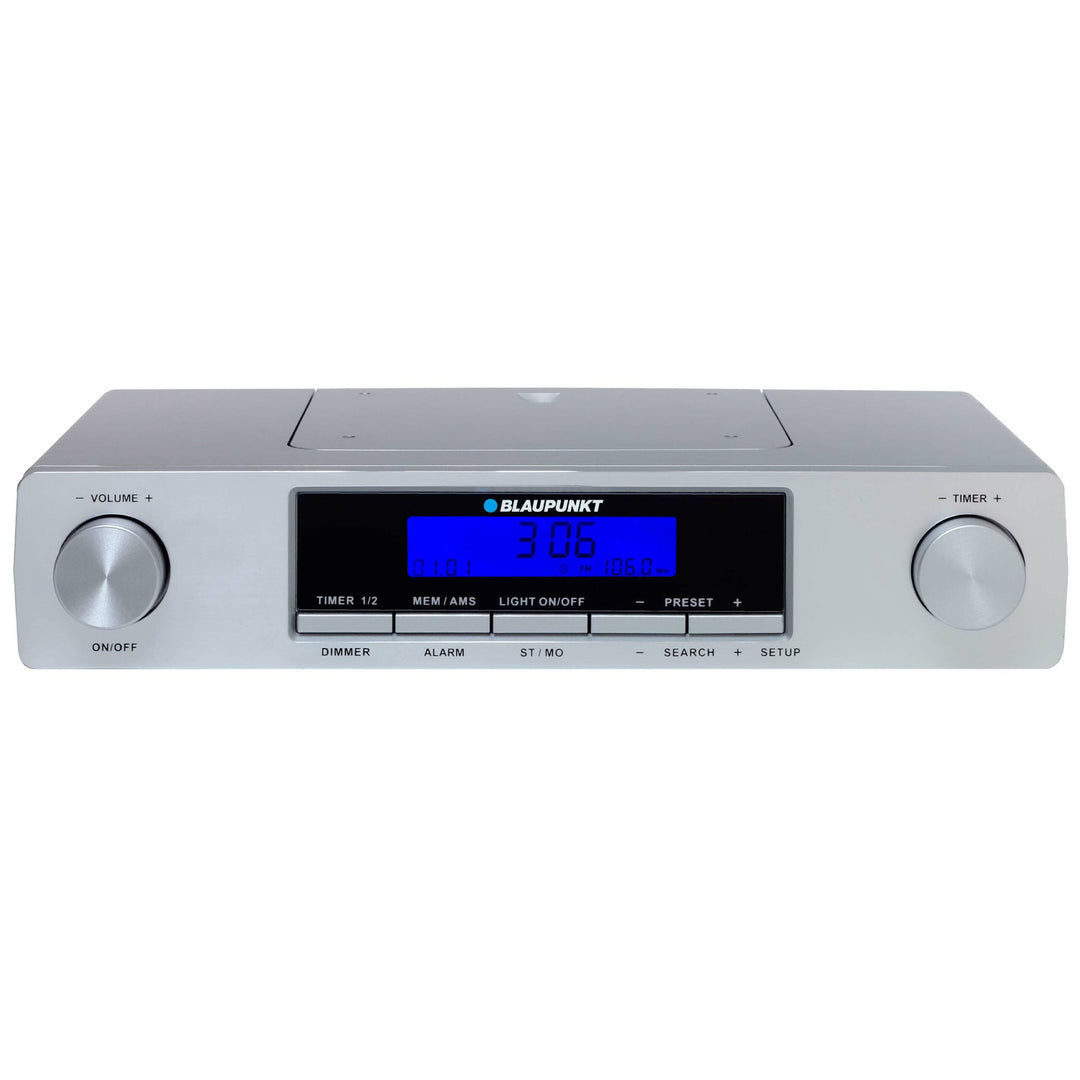 Blaupunkt Küchenradio, 2x Timer, Uhr mit Alarm, LCD-Display, KR12SL
