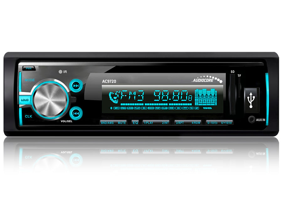 Radio Audiocore AC9720 B MP3 / WMA / USB / RDS / SD Bluetooth-Multicolor-Technologie, APT-X-Technologie