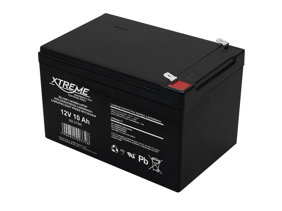 Die stärkste 12V 10Ah Gel-Batterie Xtreme Absorbent Glass Mat