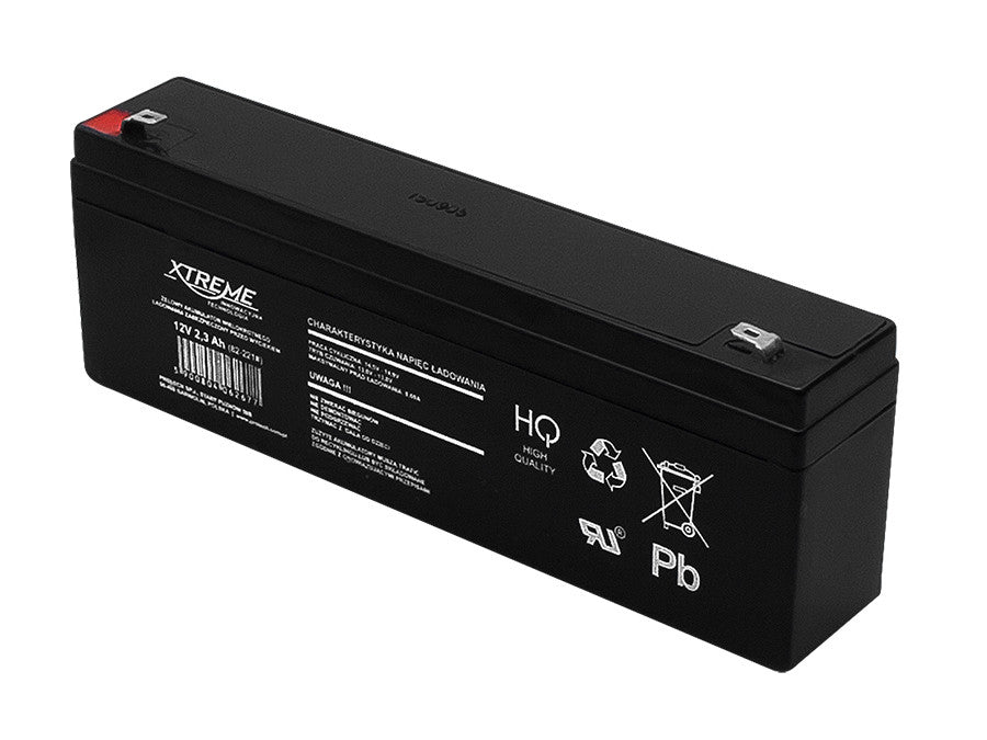 Xtreme Blei-Akku Gel Battery Lead Acid Battery Batterie Akku (12V 2,3Ah)