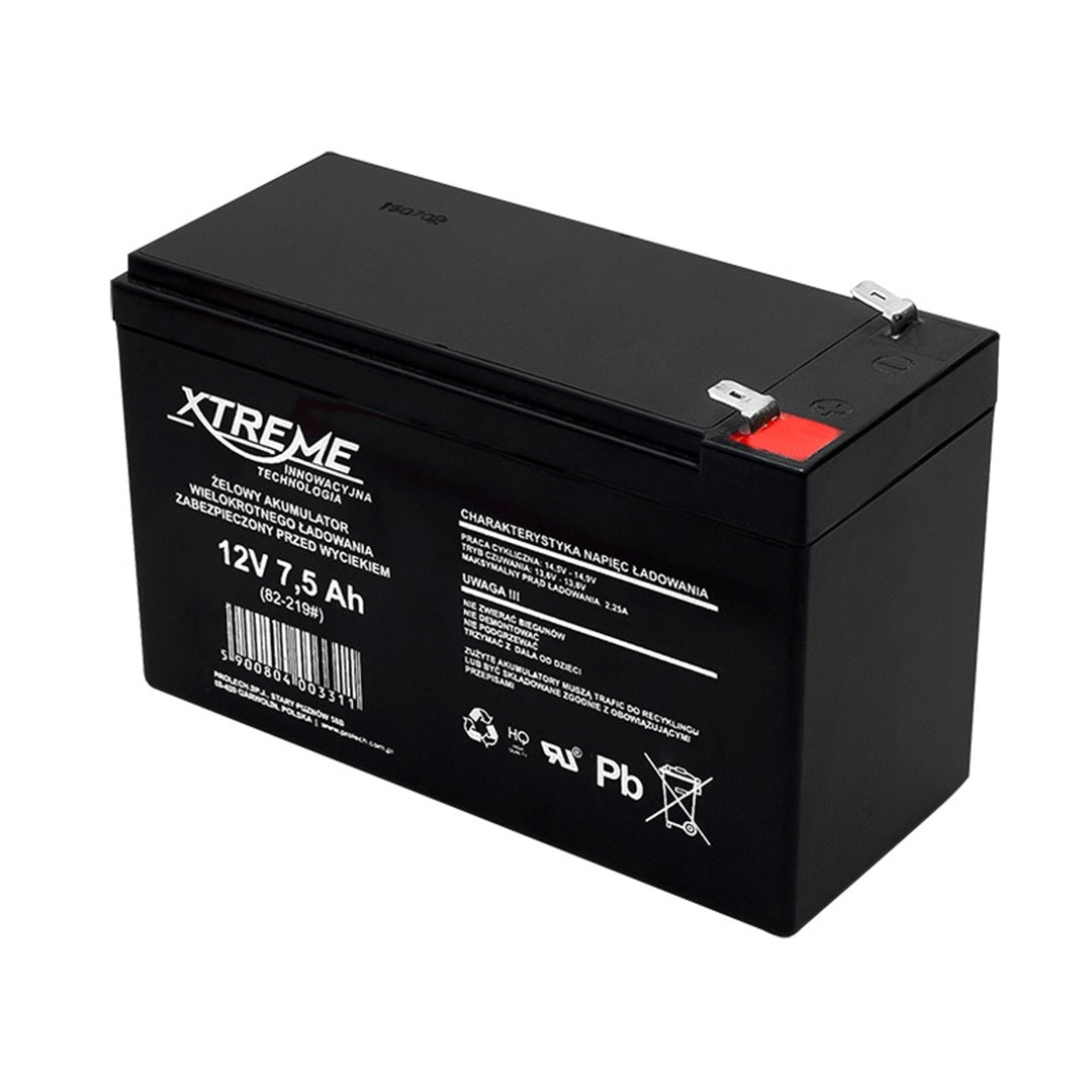 Xtreme Gel Batterie 12V 7.5Ah AGM hohe Qualität