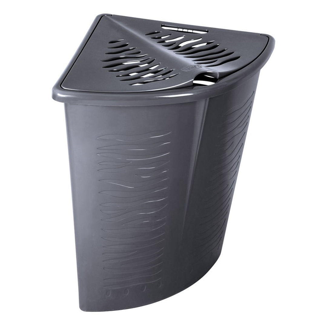 Ecken Wäschekorb BranQ Zebra Schwarz Weiß 4,5L Wäsche Korb