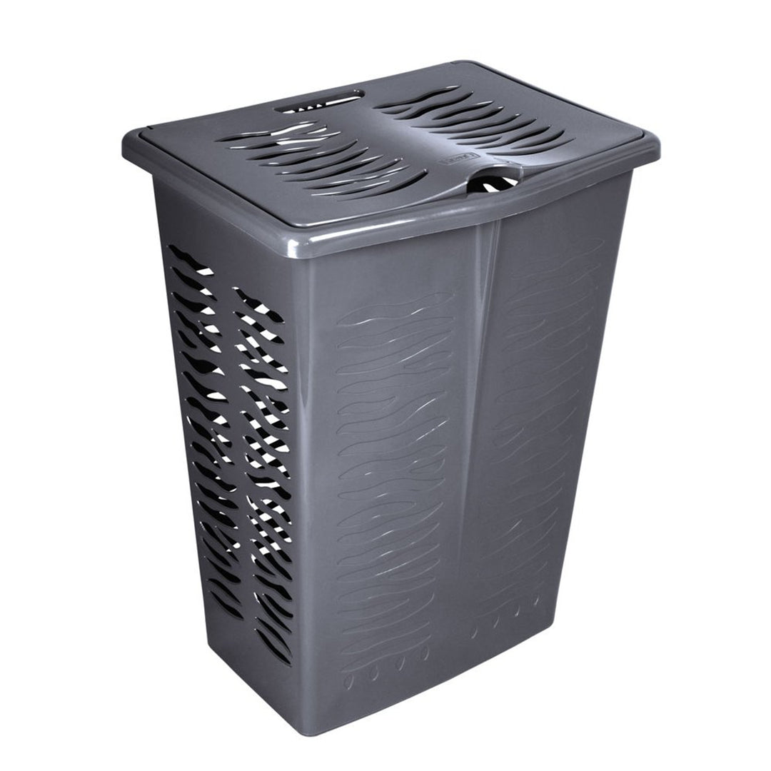 BRANQ WÄSCHEKORB KORBWASCHANLAGE ZUM WASCHEN VON ZEBRA 42L ANTRACYT