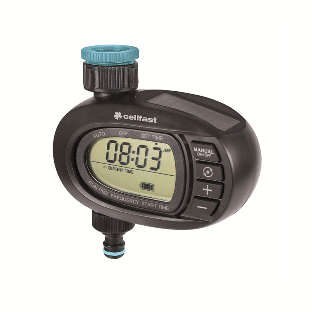 Intuitive Bewässerungseinstellung Timer Display Zeitschaltuhr