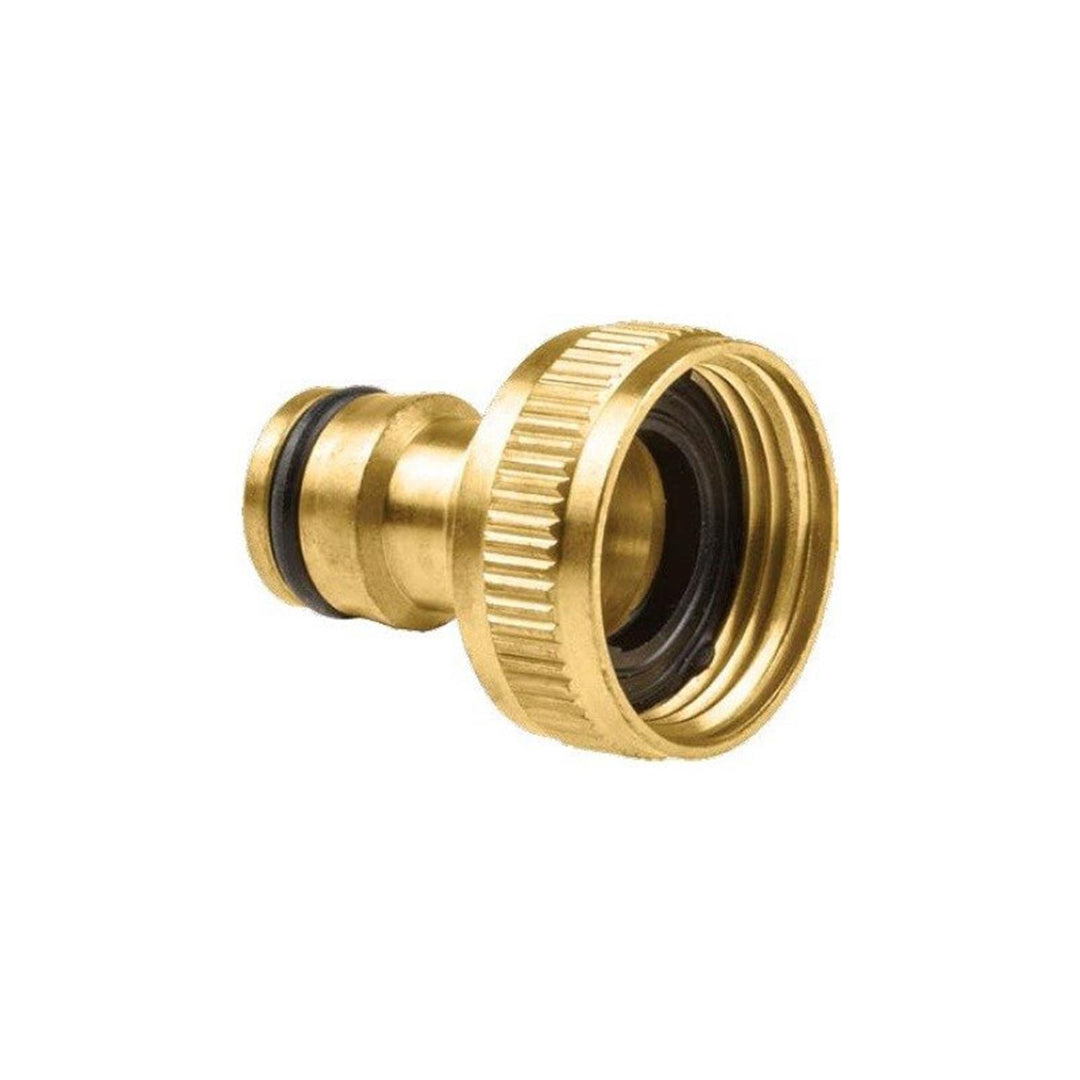 Brass Anschluss mit Innengewinde Messing (3/4")