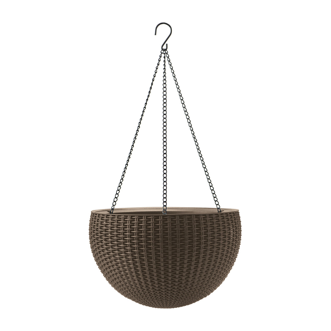 Keter 230502 Hängender Pflanzentopf Sphere Planter kaffee mokka