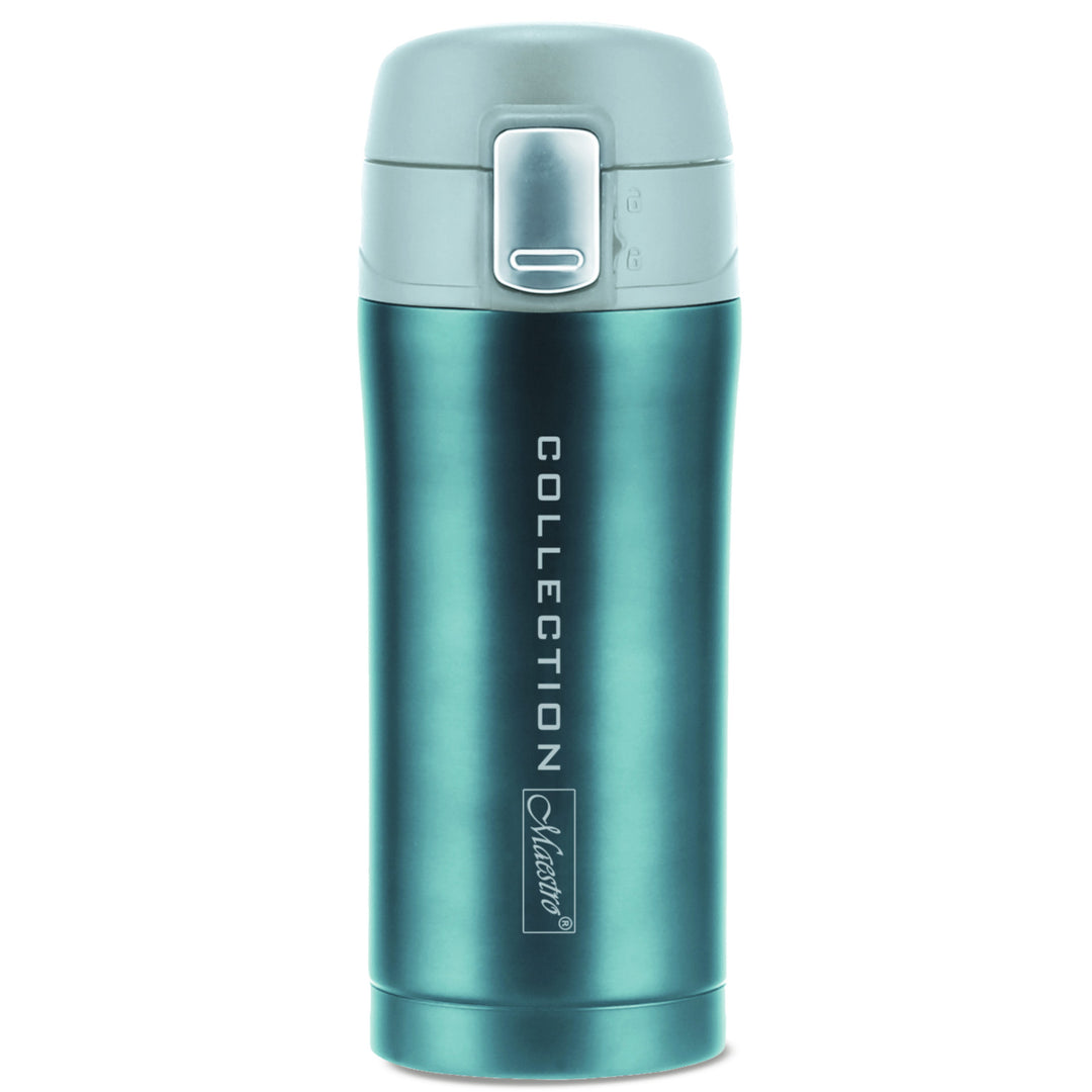 Reisebecher Thermobecher Isolierbecher Hochwertiger Edelstahl (0,32L, Blau)