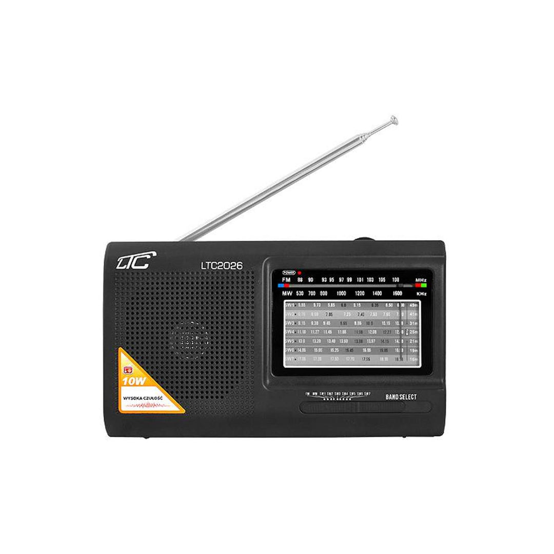 Wilga Tragbares FM Radio 10W 3.7V 1000mA Akku 64cm Teleskopantenne