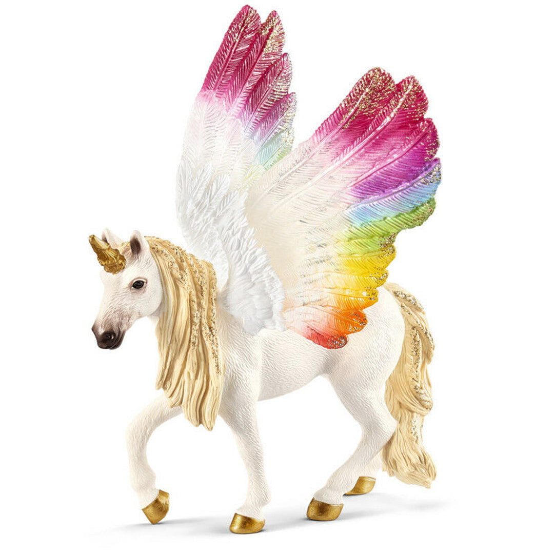 Figur Schleich 70576 geflügeltes Regenbogen-Einhorn