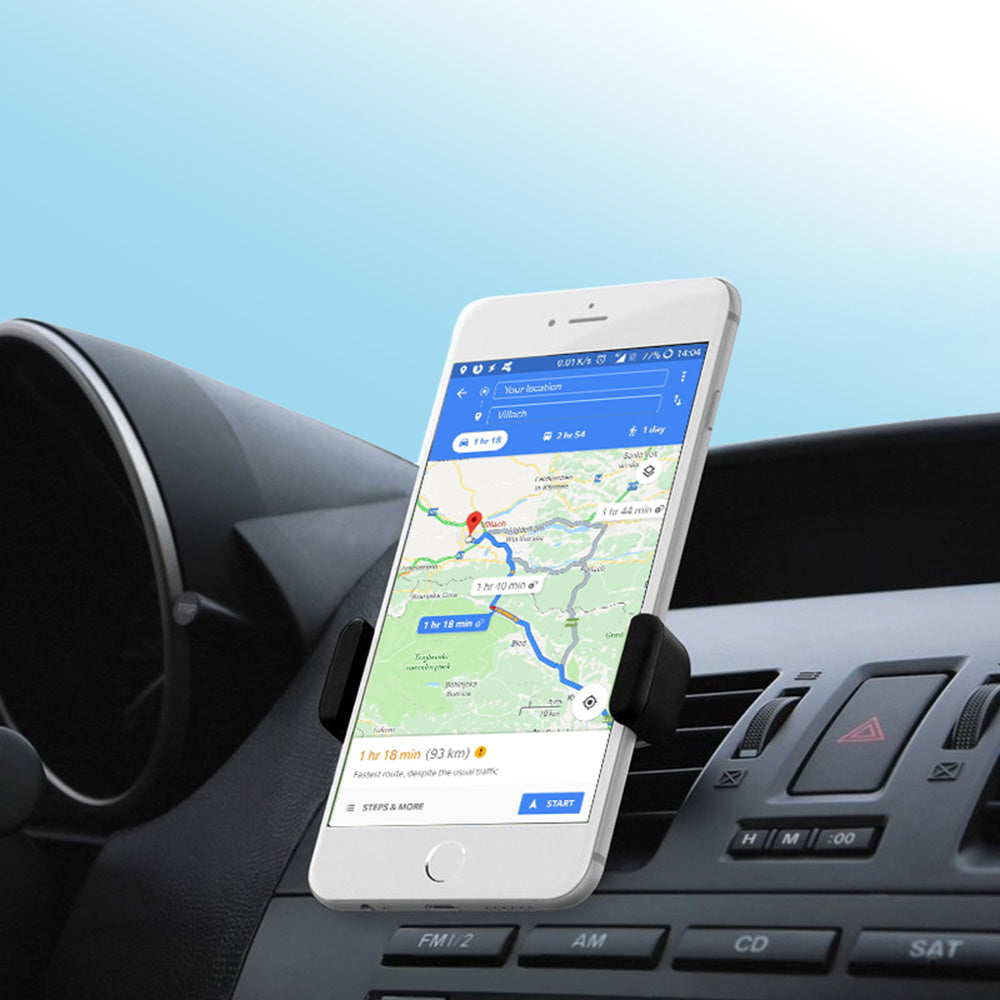 Mobilefox Universal Magnet Halterung Auto Handy KFZ Halter Smartphone  Lüftung Lüftungsschlitze Lüftungsgitter