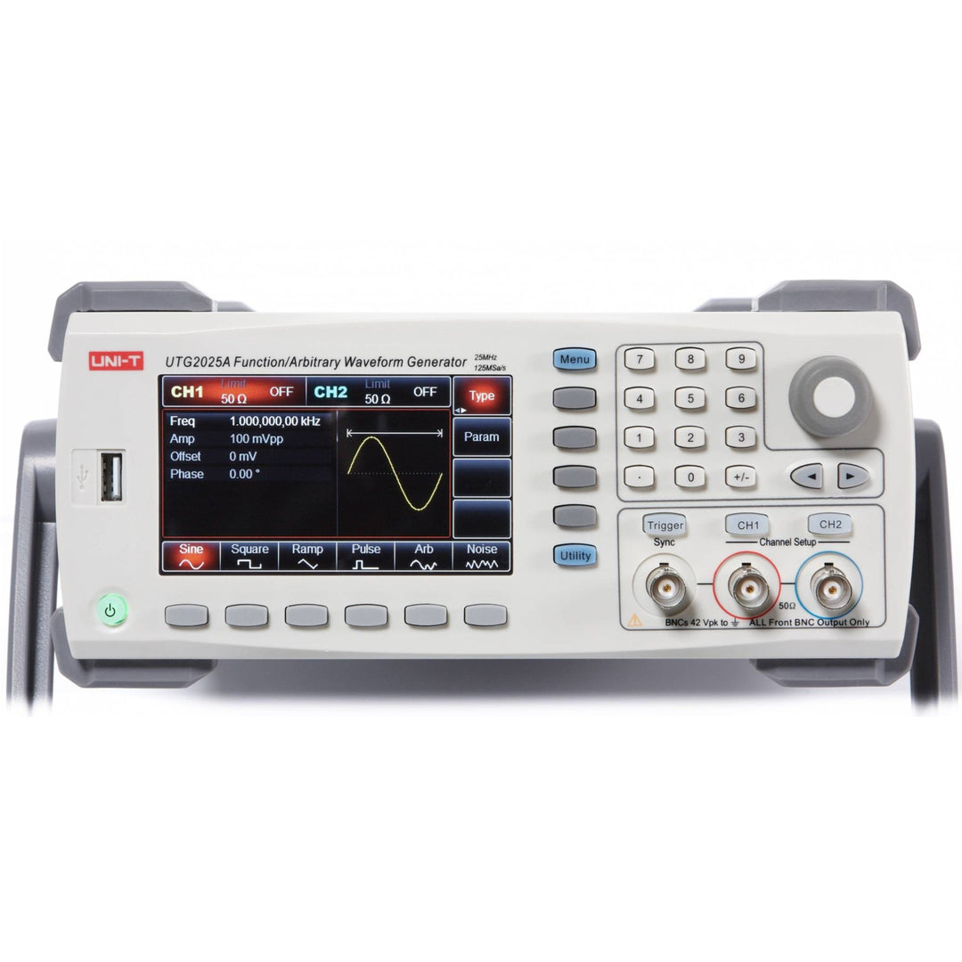 Uni-T UTG2025A kostengünstiger, leistungsstarker, multifunktionaler Zweikanal-Wellenformgenerator