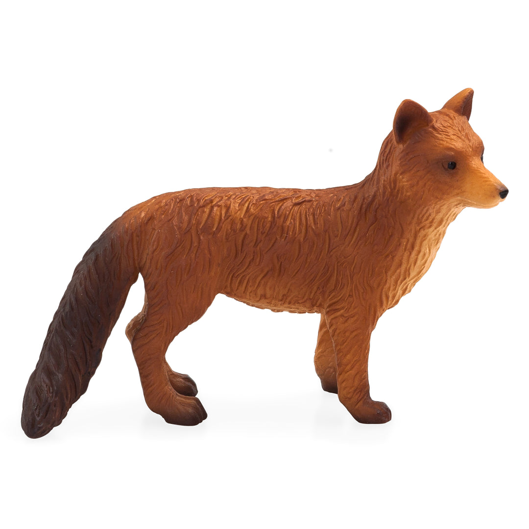 Animal Planet Tierfifur Spielfigur - Rotfuchs Figur, Animal Planet, 7 cm x 2 cm x 5 cm - detailgetreu u. handbemalt - qualitativ u. Sicher