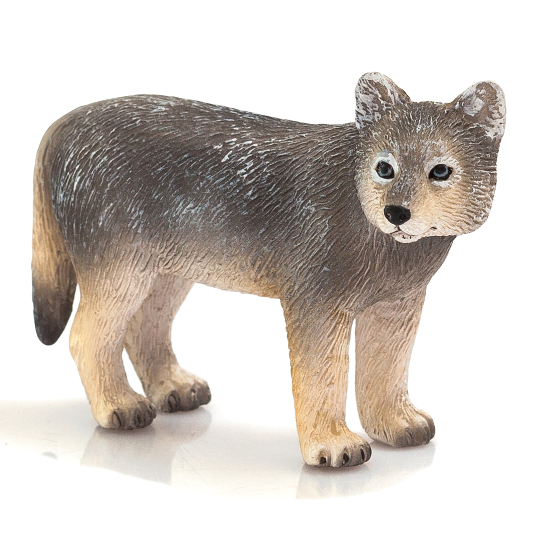 Animal Planet Tierfifur Spielfigur - Wolfsjunge Figur, Animal Planet, 5,5 cm x 4 cm x 2,5 cm - detailgetreu u. handbemalt - qualitativ u. Sicher