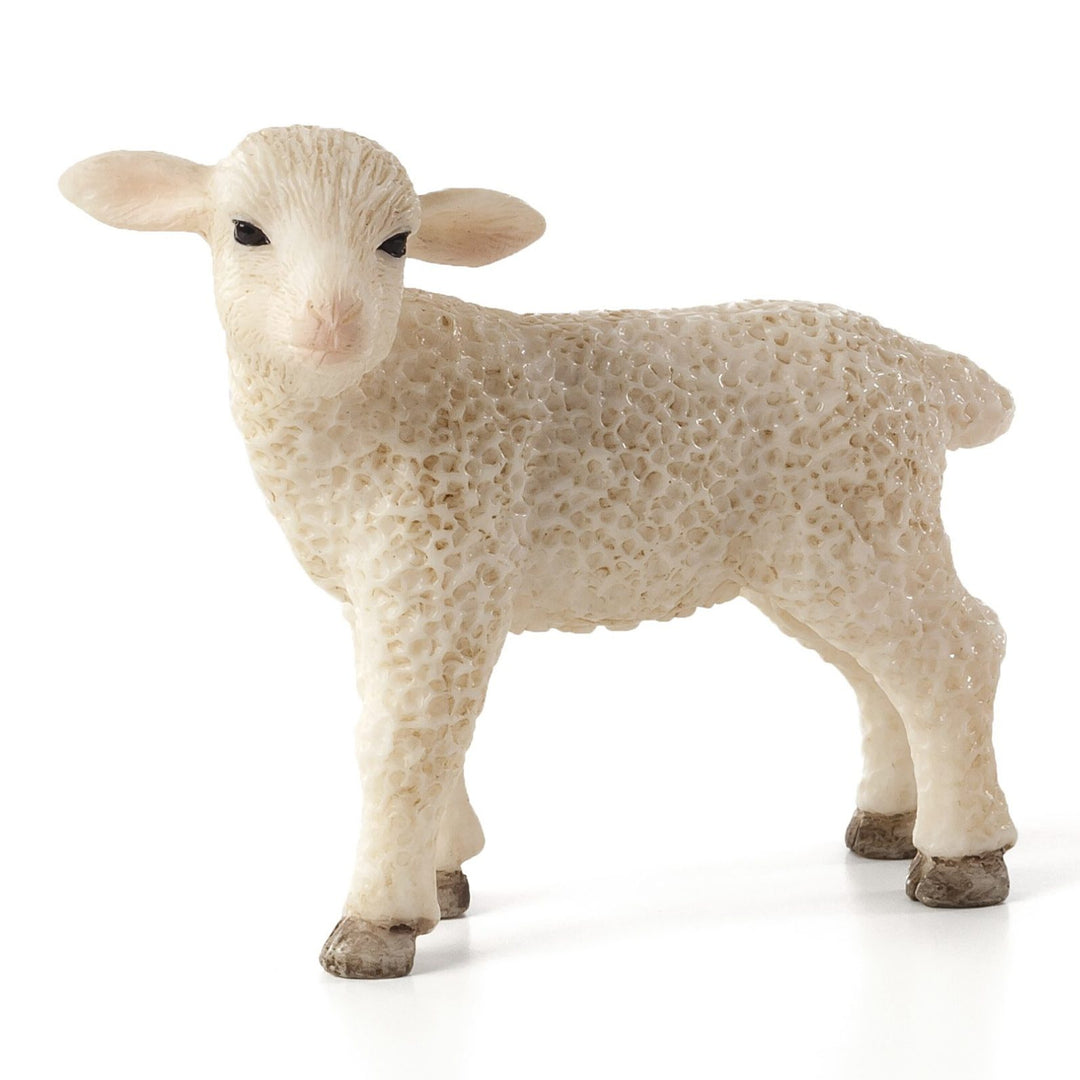 Animal Planet Tierfifur Spielfigur - Figur Schäfchen – 6 cm x 4,5 cm x 2 cm - detailgetreu u. handbemalt - qualitativ u. Sicher