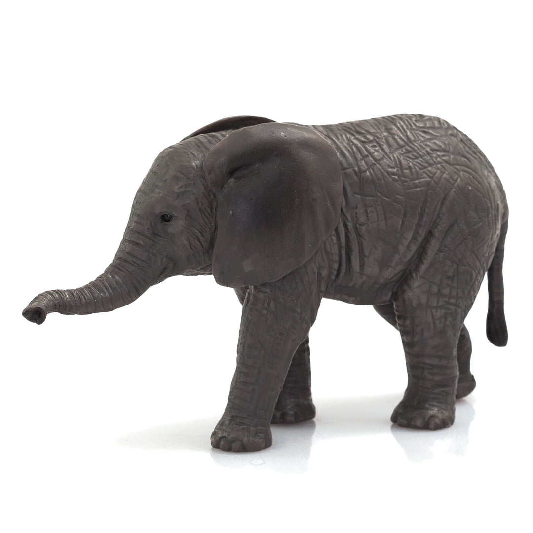 Animal Planet Tierfifur Spielfigur - Afrikanischer Elefant Figur - 8,5 cm x 4,5 cm x 2,5 cm - detailgetreu u. handbemalt - qualitativ u. Sicher