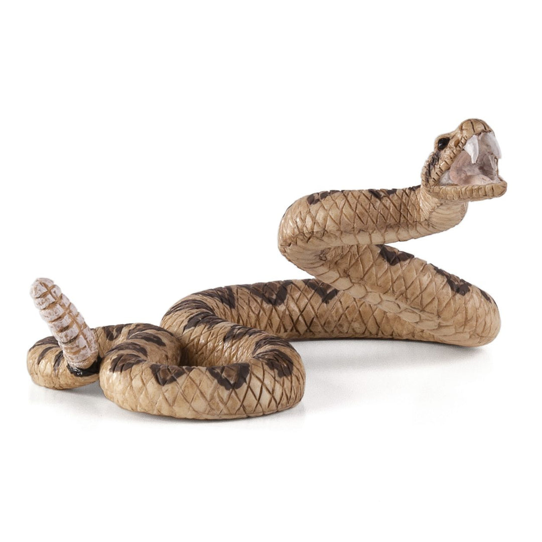 Animal Planet Tierfifur Spielfigur - Figur Texas-Klapperschlange, Animal Planet, 3 cm x 7 cm x 7,5 cm - detailgetreu u. handbemalt - qualitativ u. Sicher