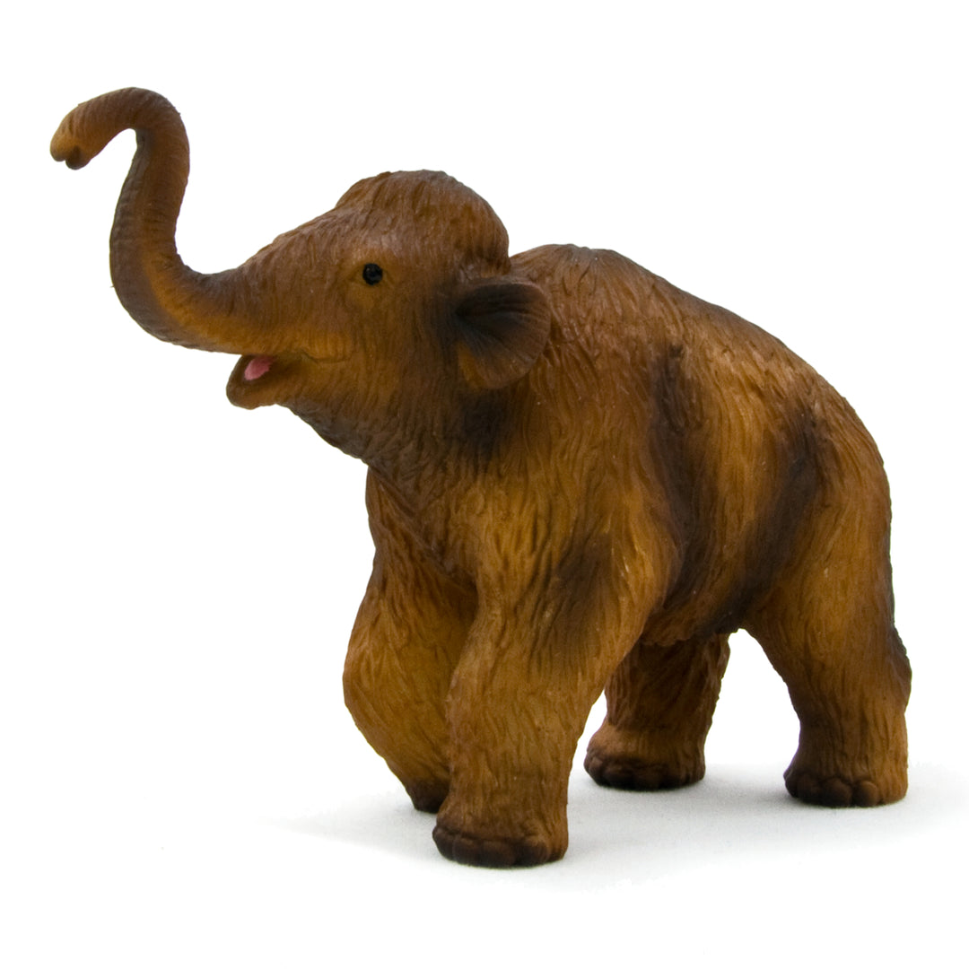 Animal Planet Tierfifur Spielfigur -Wollhaarmammut Figur, Animal Planet, 7 cm x 10 cm x 5 cm - detailgetreu u. handbemalt - qualitativ u. Sicher