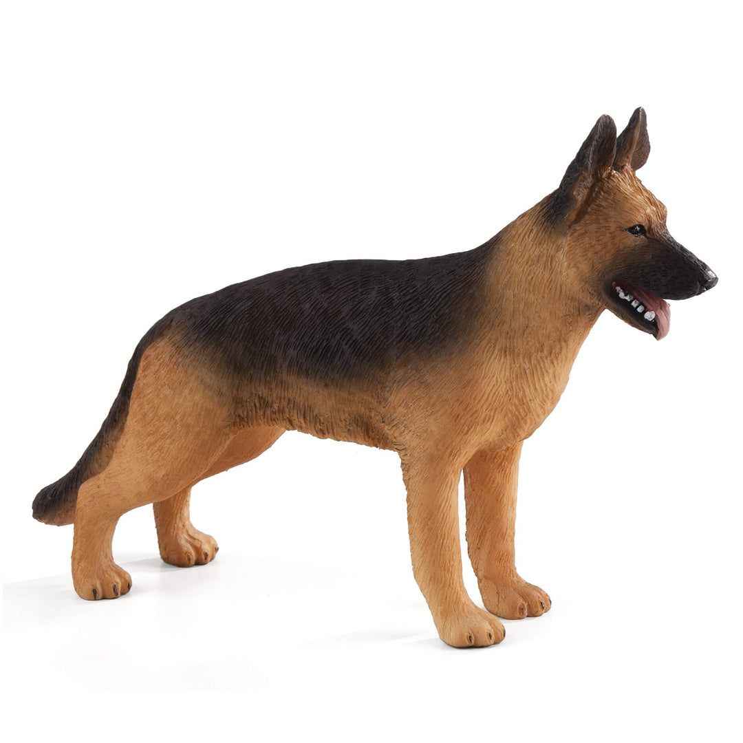 Animal Planet Tierfifur Spielfigur - Deutscher Schäferhund Figur – 12 cm x 3 cm x 7 cm - detailgetreu u. handbemalt - qualitativ u. Sicher