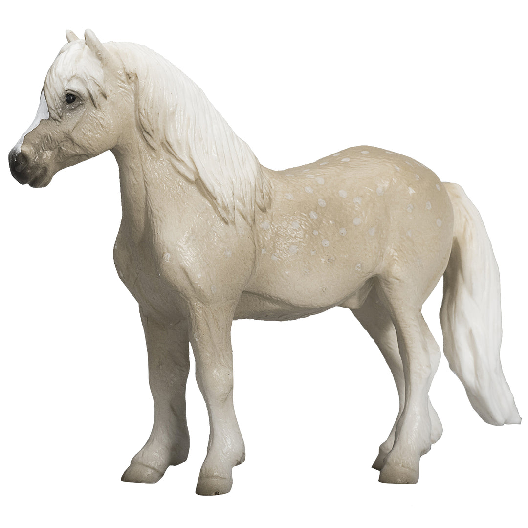 Animal Planet Tierfifur Spielfigur - Welsh-Pony Figur– 12 cm x 3 cm x 8 cm - detailgetreu u. handbemalt - qualitativ u. Sicher