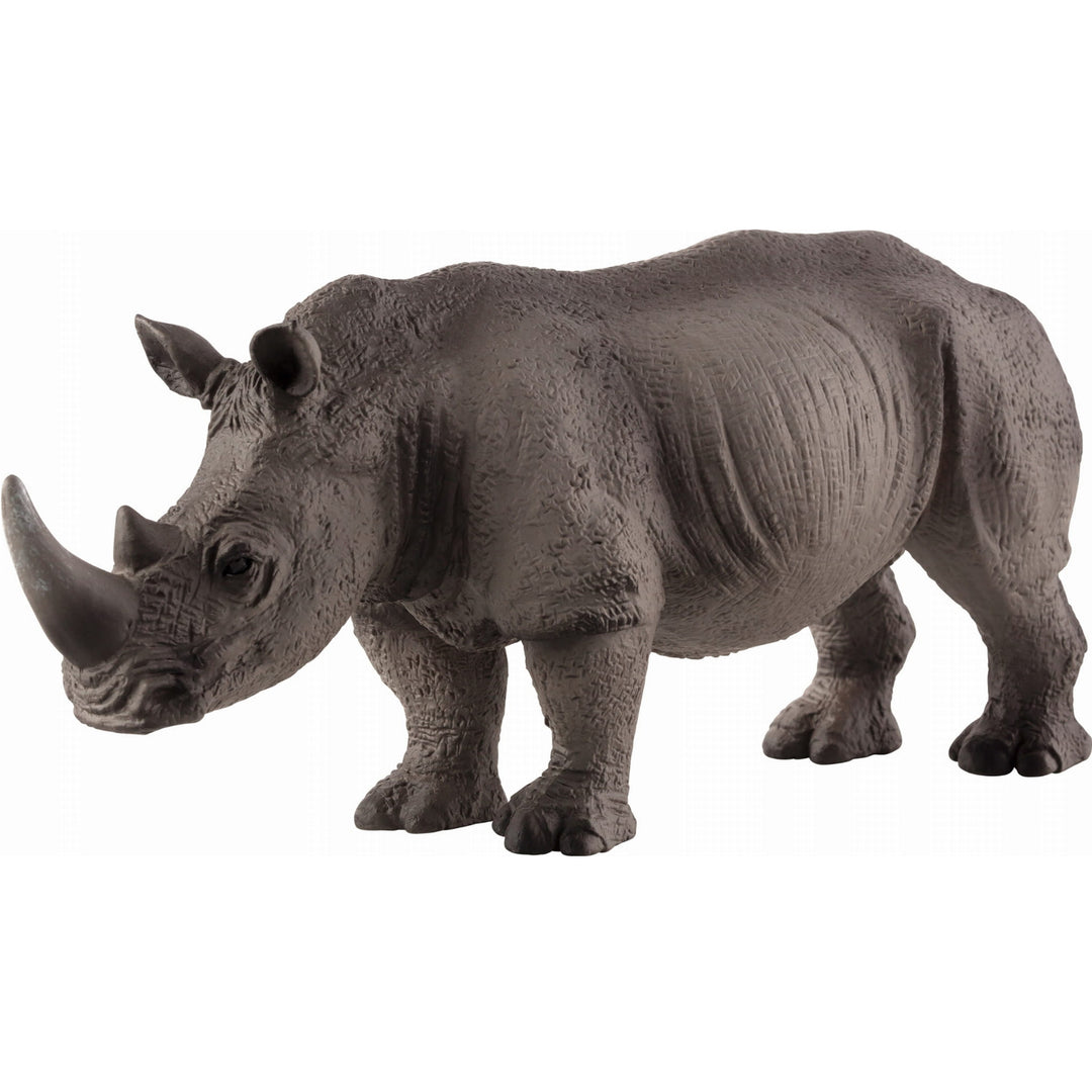 Animal Planet Tierfifur Spielfigur - Weißes Nashorn Figur, Animal Planet, 14,5 cm x 4,5 cm x 6,5 cm - detailgetreu u. handbemalt - qualitativ u. Sicher