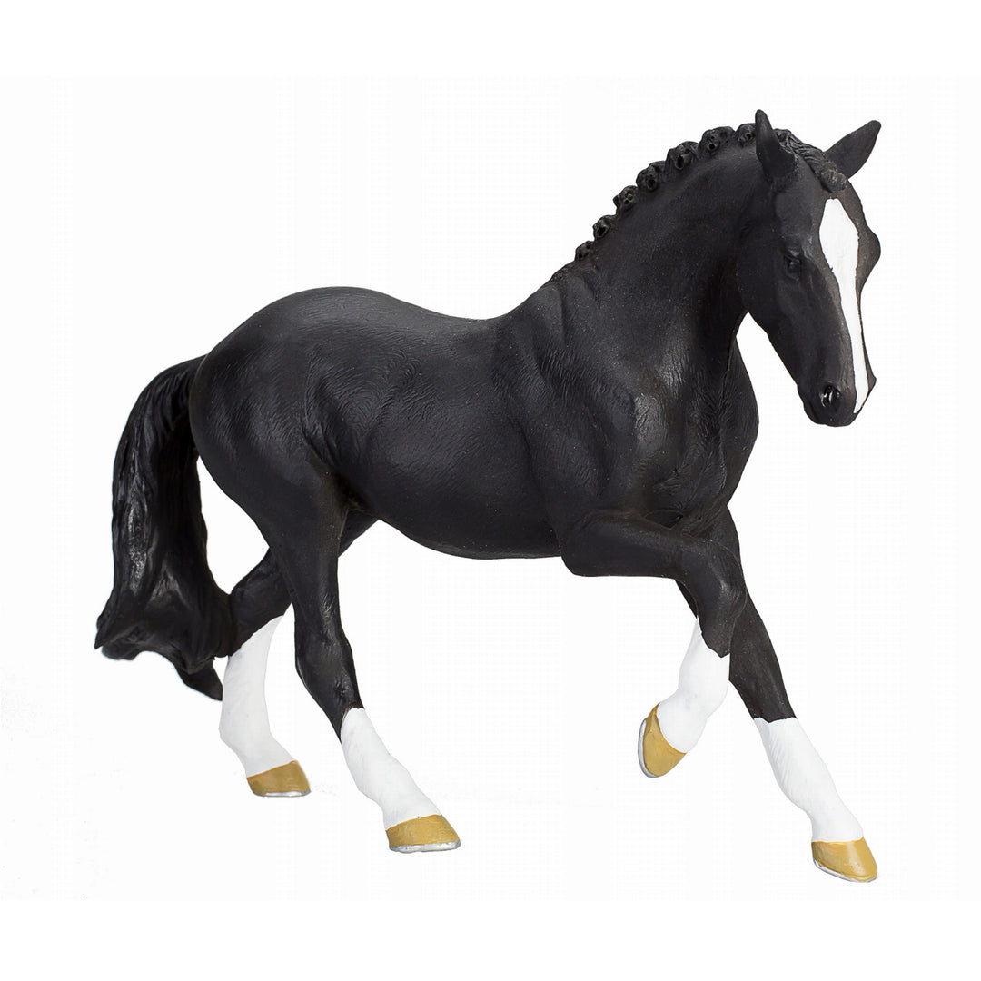 Animal Planet Tierfifur Spielfigur - Hannoveraner Pferd Figur – 16 cm x 3,5 cm x 11 cm - detailgetreu u. handbemalt - qualitativ u. Sicher