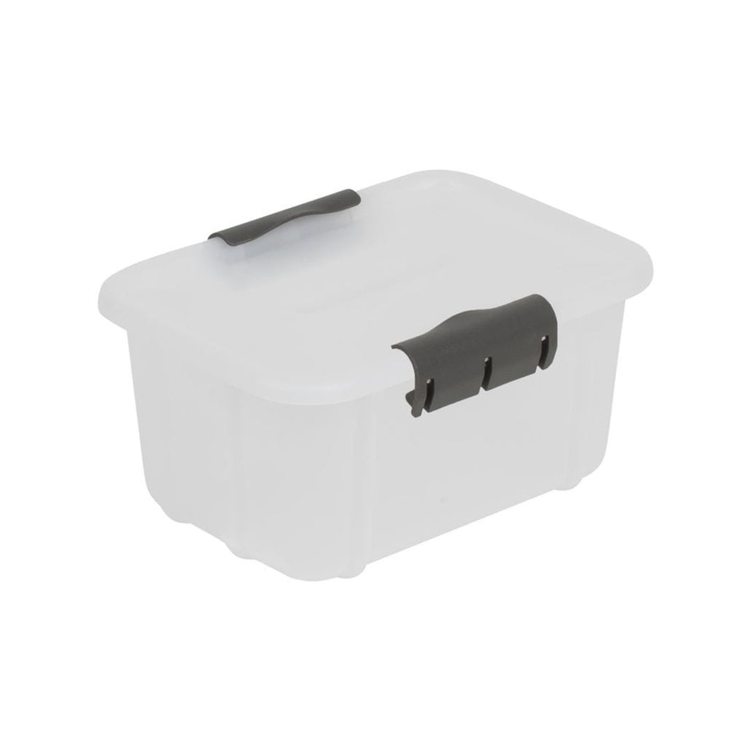 BranQ Velur 3,6L Vorratsbehälter mit Deckel transparent
