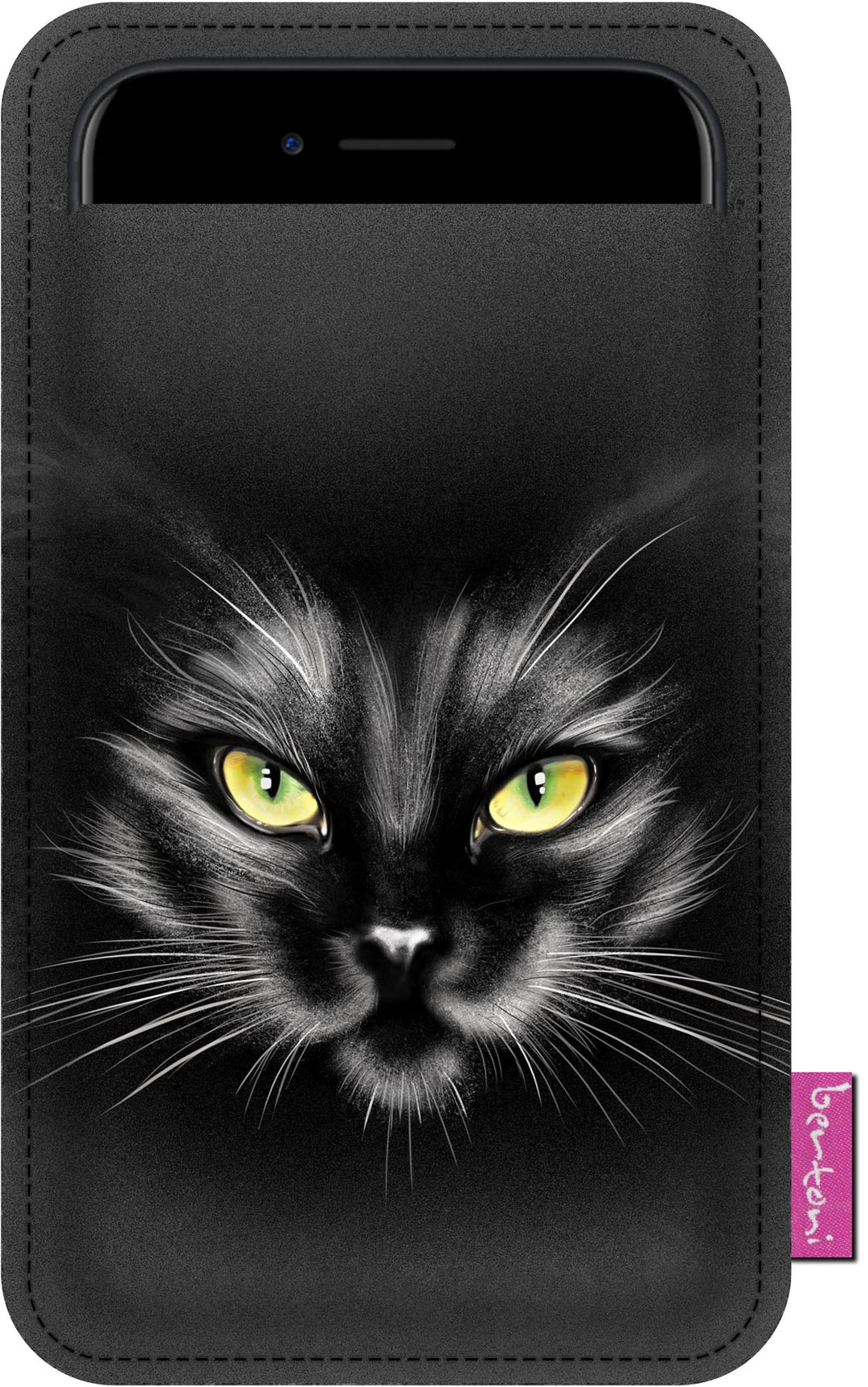 Handyhülle aus Filz Handy Hülle Handytasche Etui 100x175 mm Schutzhülle Nero
