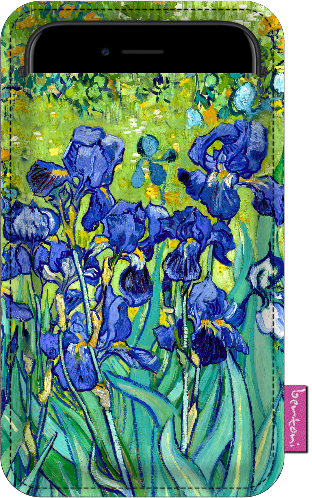 Handyhülle aus Filz Handy Hülle Handytasche Etui 100x175 mm Schutzhülle Iris