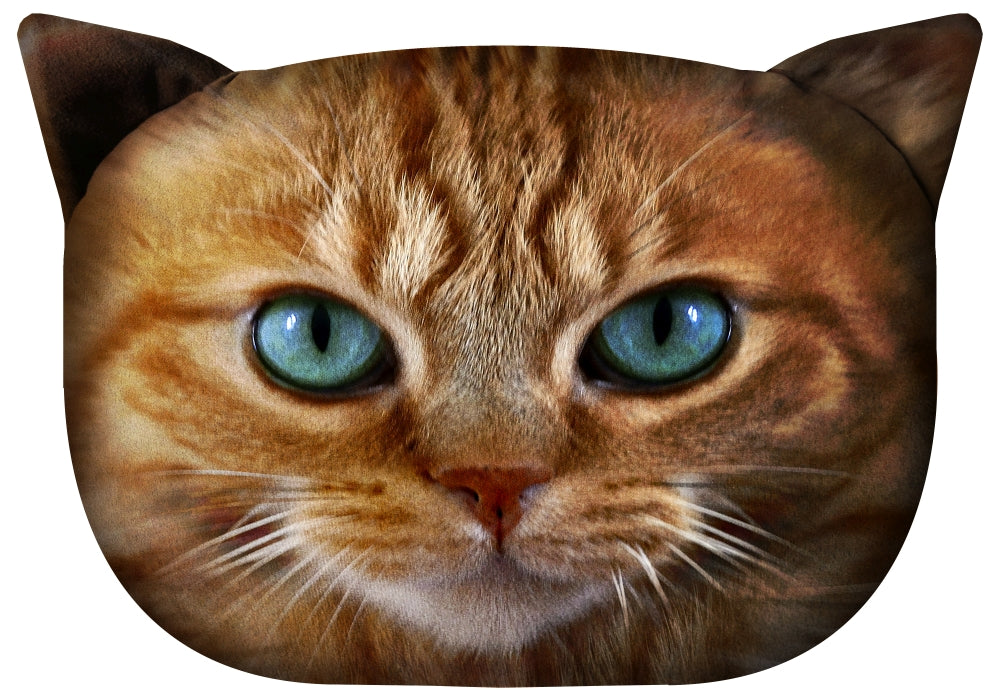 Designer Kissen mit Katzen-Motiv Katzenkissen Dekokissen Zierkissen mit verdecktem Reißverschluss und Füllkissen Benek