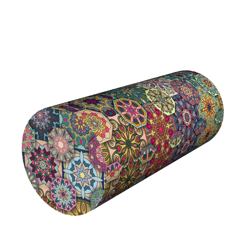 Nackenkissen Lendenrolle 40x15cm Kissen Stützkissen Rolle Thermoaktiver Schaum Rollenkissen Valencia