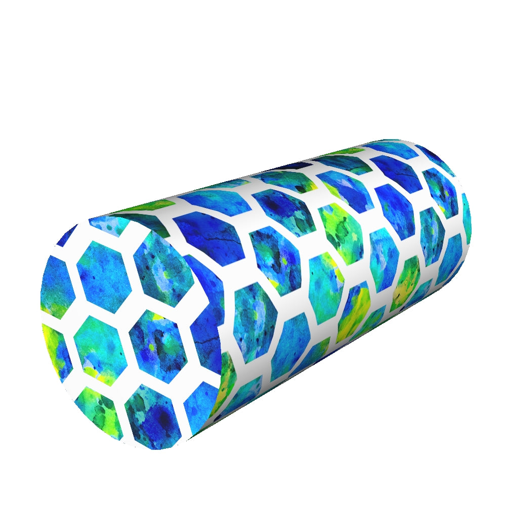 Nackenkissen Lendenrolle 40x15cm Kissen Stützkissen Rolle Thermoaktiver Schaum Rollenkissen Tile