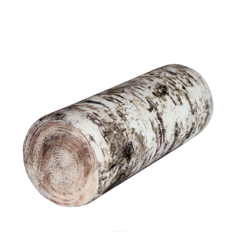 Nackenkissen Lendenrolle 40x15cm Kissen Stützkissen Rolle Thermoaktiver Schaum Rollenkissen Birke